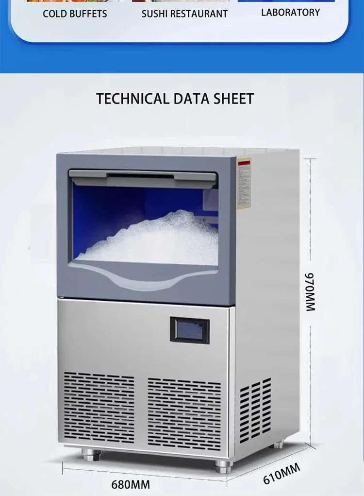 Ice Machine, 250kg/24h, 220 V, 1000 W - detail 24
