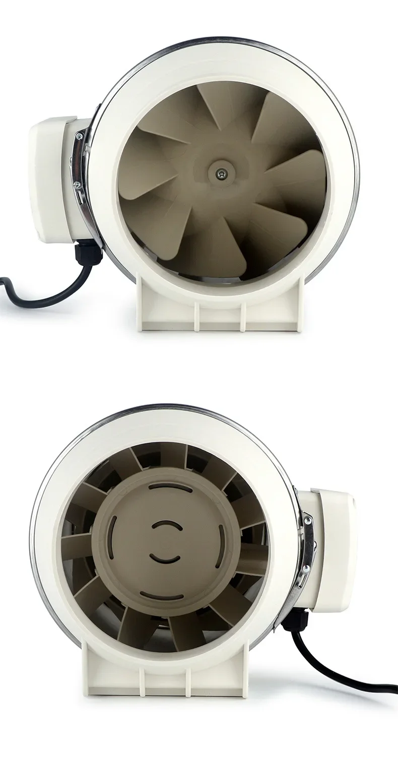 Mixed Flow Duct Fan, Inline, HVAC, 110V/220V - detail 38