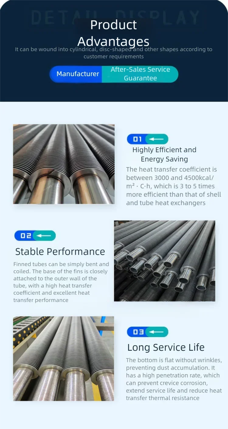 Stainless Steel Finned Tube, Carbon Steel - detail 8
