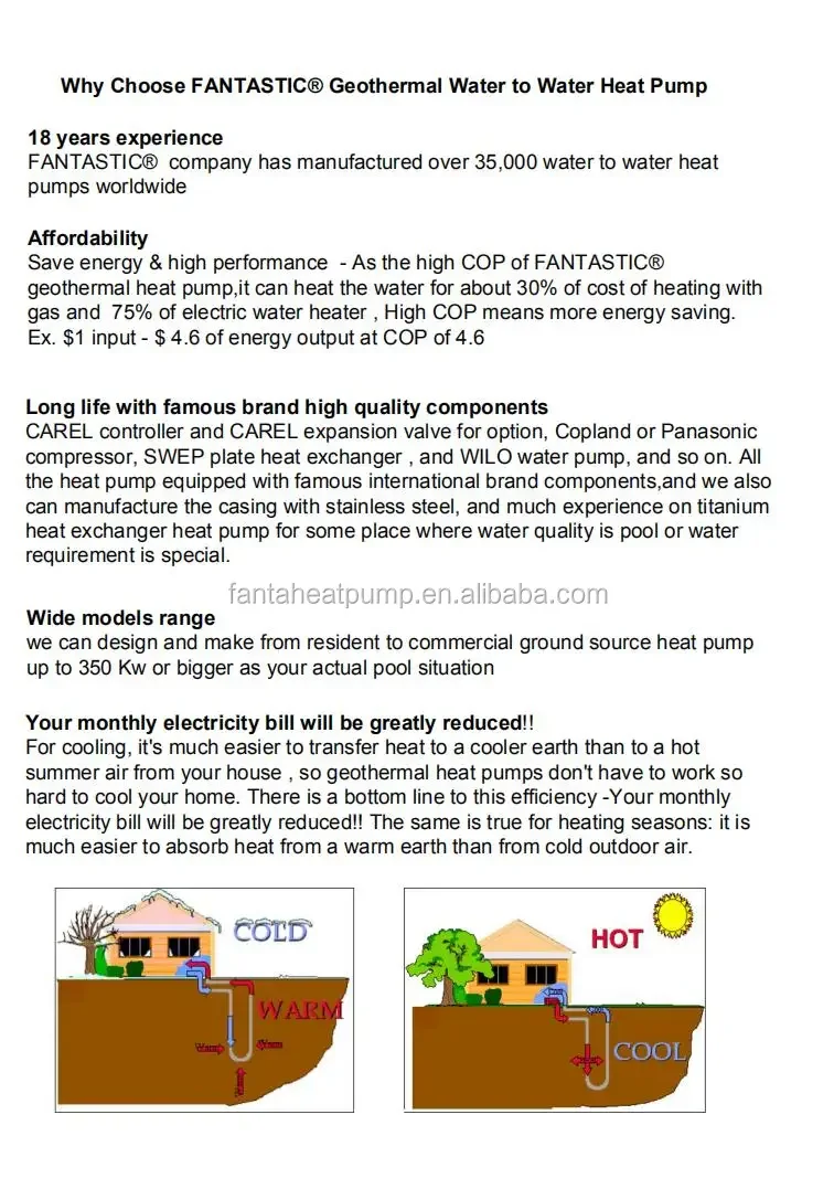 Source Inverter Heat Pump, 15KW, 18KW, 20KW - detail 4