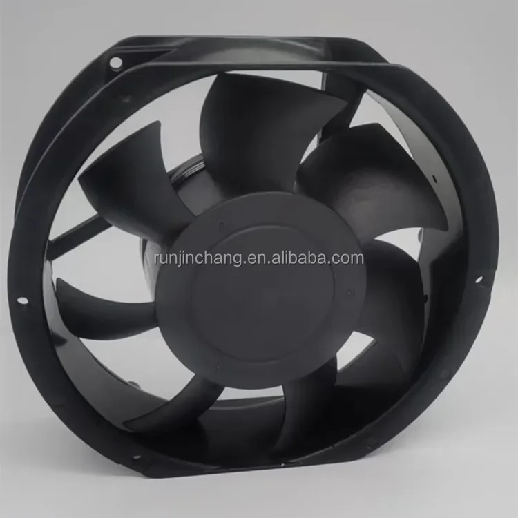 Axial Cooling Fan, 172mm, 12V/24V/48V, Aluminum, 172x150x51mm - detail 4