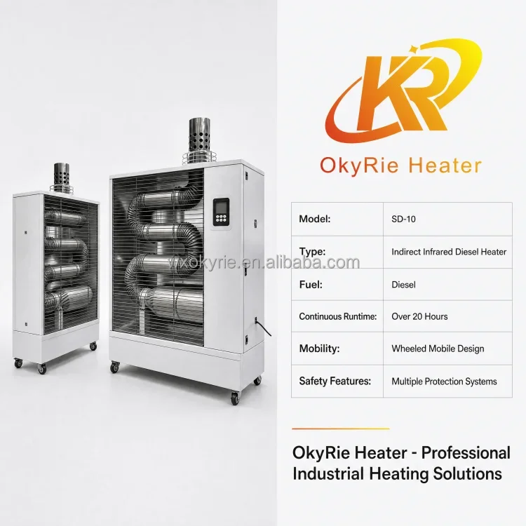 Infrared Diesel Industrial Heater, SD-10, 10KW - detail 14