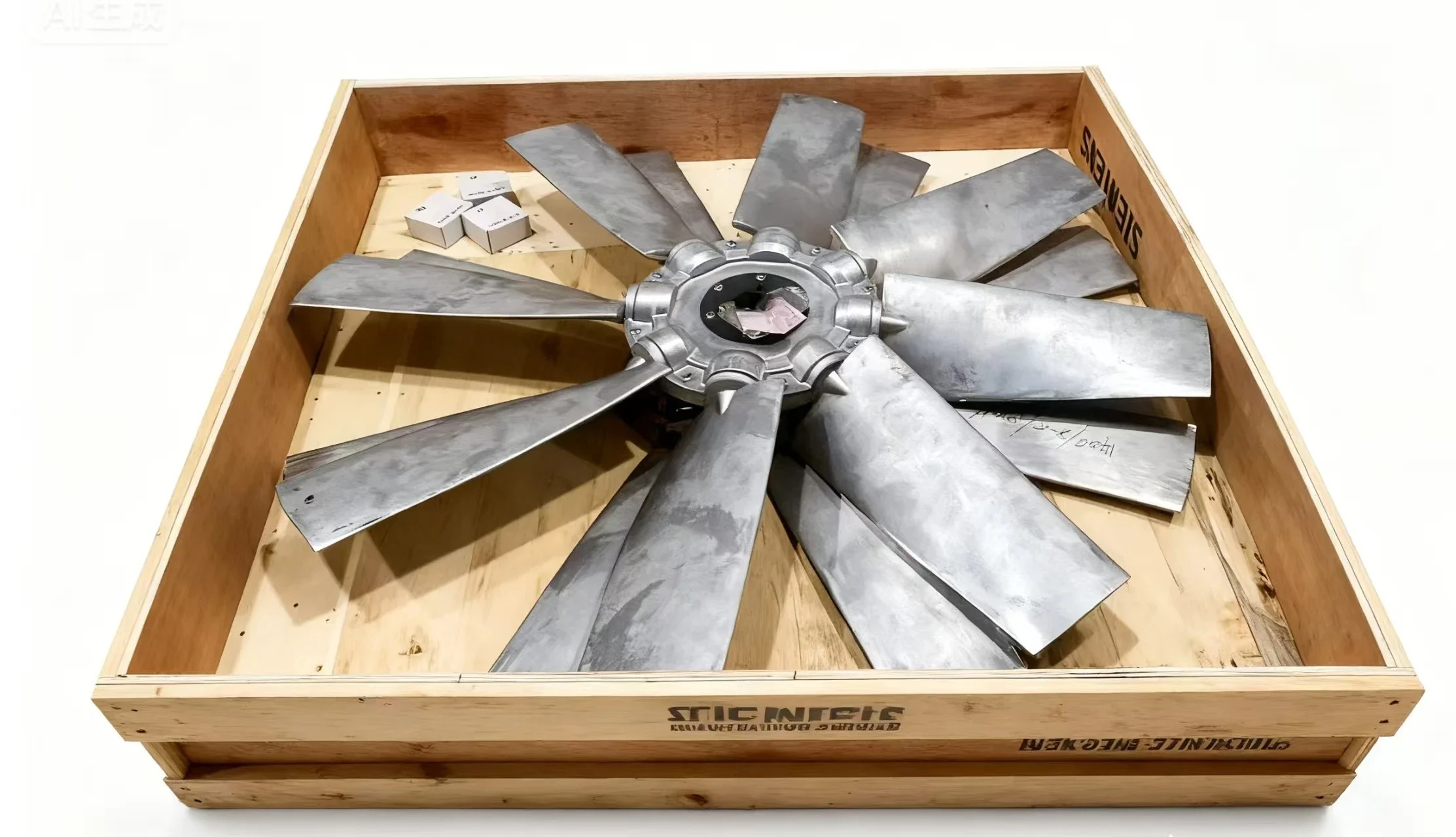 Axial Flow Fan, Aluminum, 120V-240V, Electric - detail 4