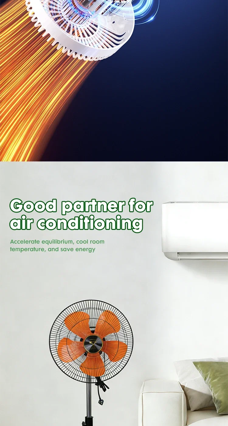 Wall Mount Fan, Copper, Inverter, CCC - detail 14