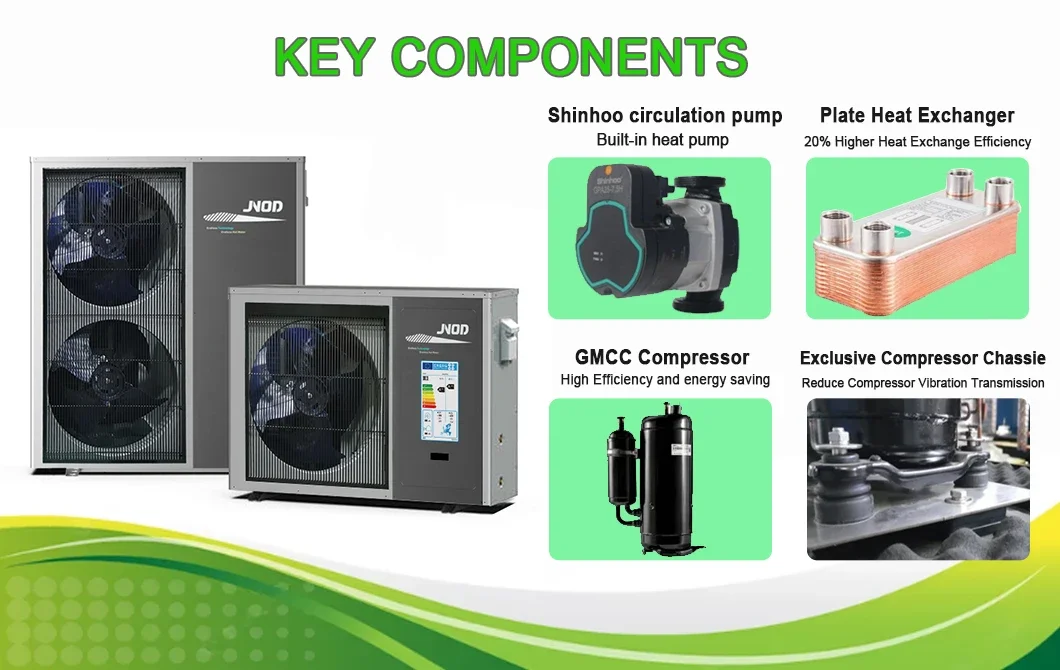 Air Source Heat Pump, R290, 5kw, 7kw, 10kw - detail 6