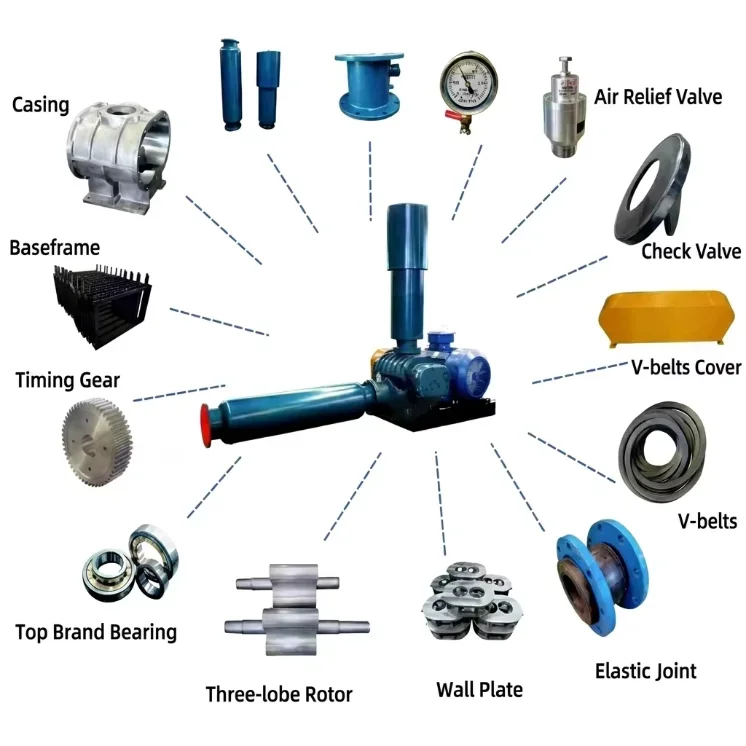 Industrial Roots Air Blower, 220, Electric - detail 4