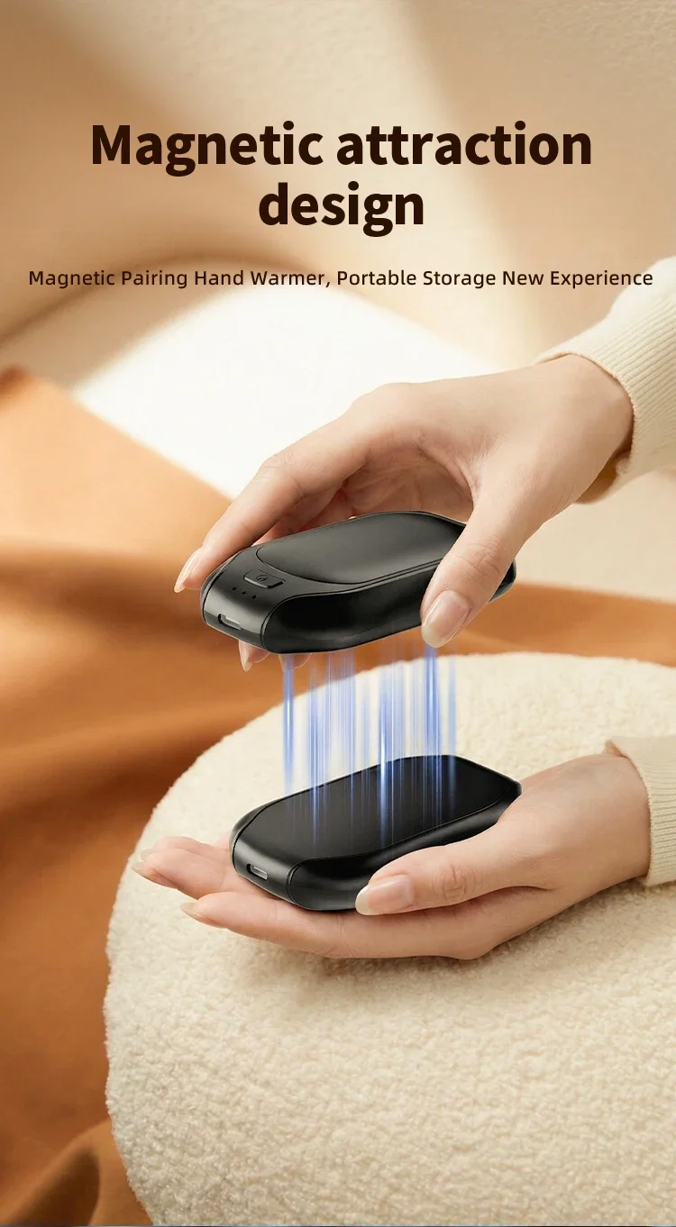 Electric Pocket-sized Hand Warmer, 2-in-1, Battery, abs - detail 10
