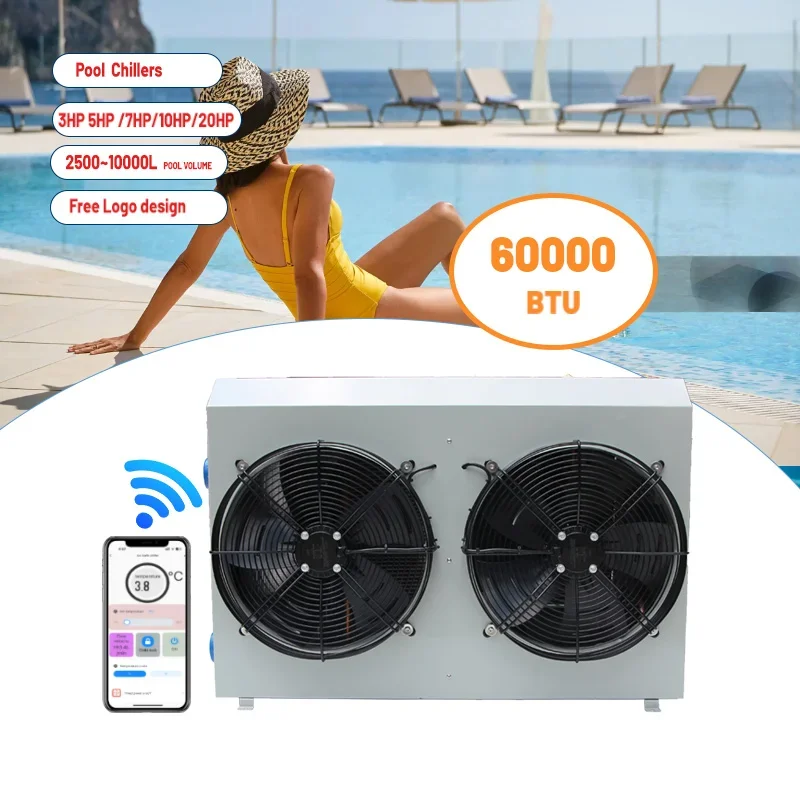 Electric Swimming Pool Chiller, R32, 1P 220~240V 3P 220V - detail 26