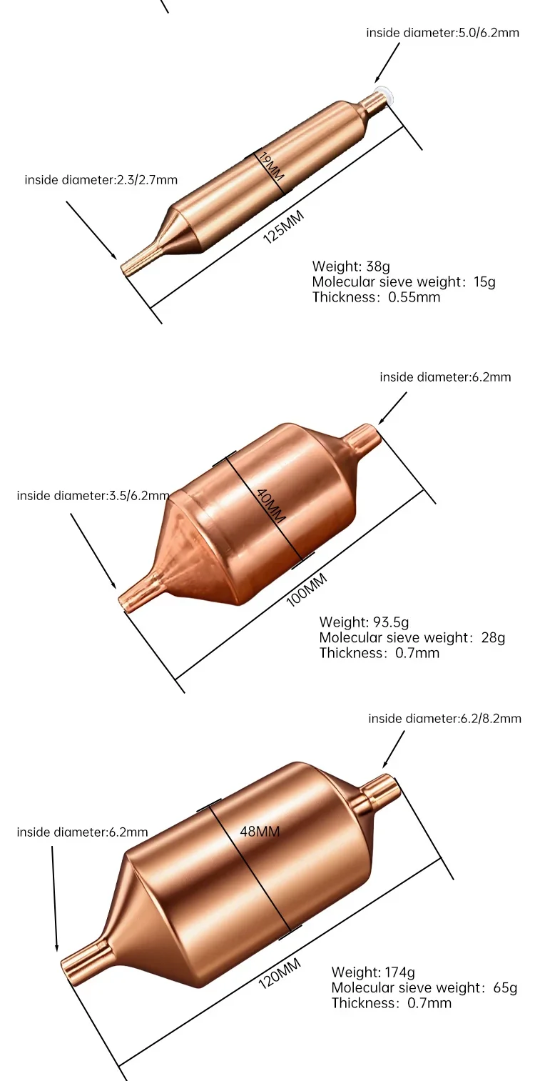 Longhey High-capacity Copper Refrigerator, No voltage, Manual - detail 6