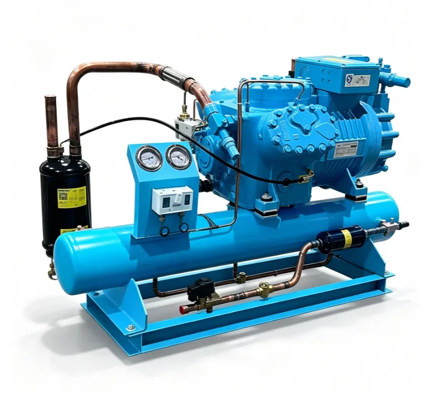 Condensing Semi Enclosed Compressor, 220 V, 55.0KW(73.76hp) - detail 4