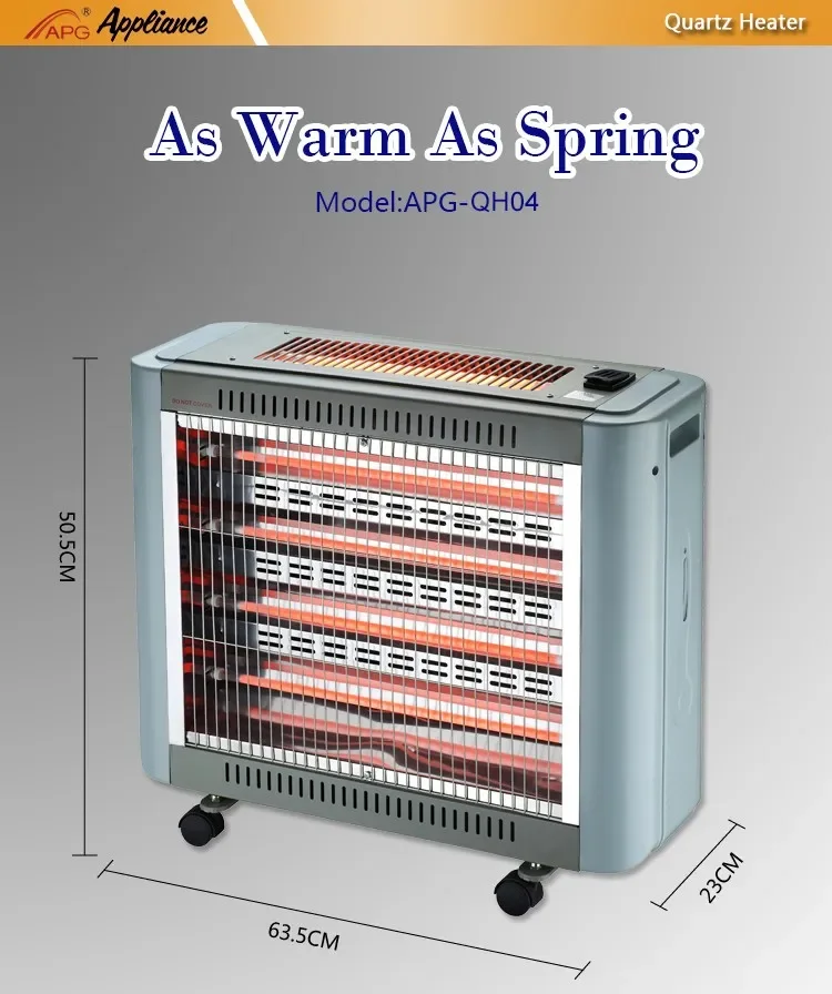 Electric Quartz Heater, APG, Plastic - detail 2