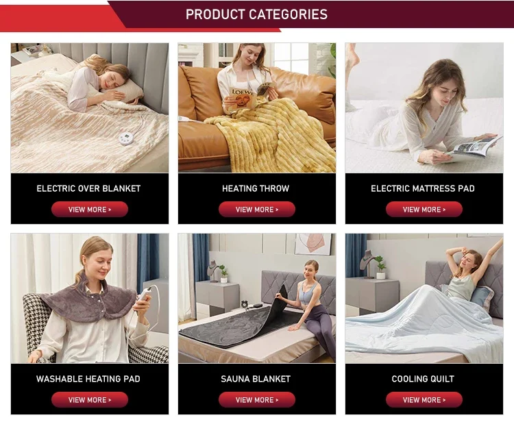 Electric Heated Blankets, ETL, 110V, 100% Polyester - detail 12