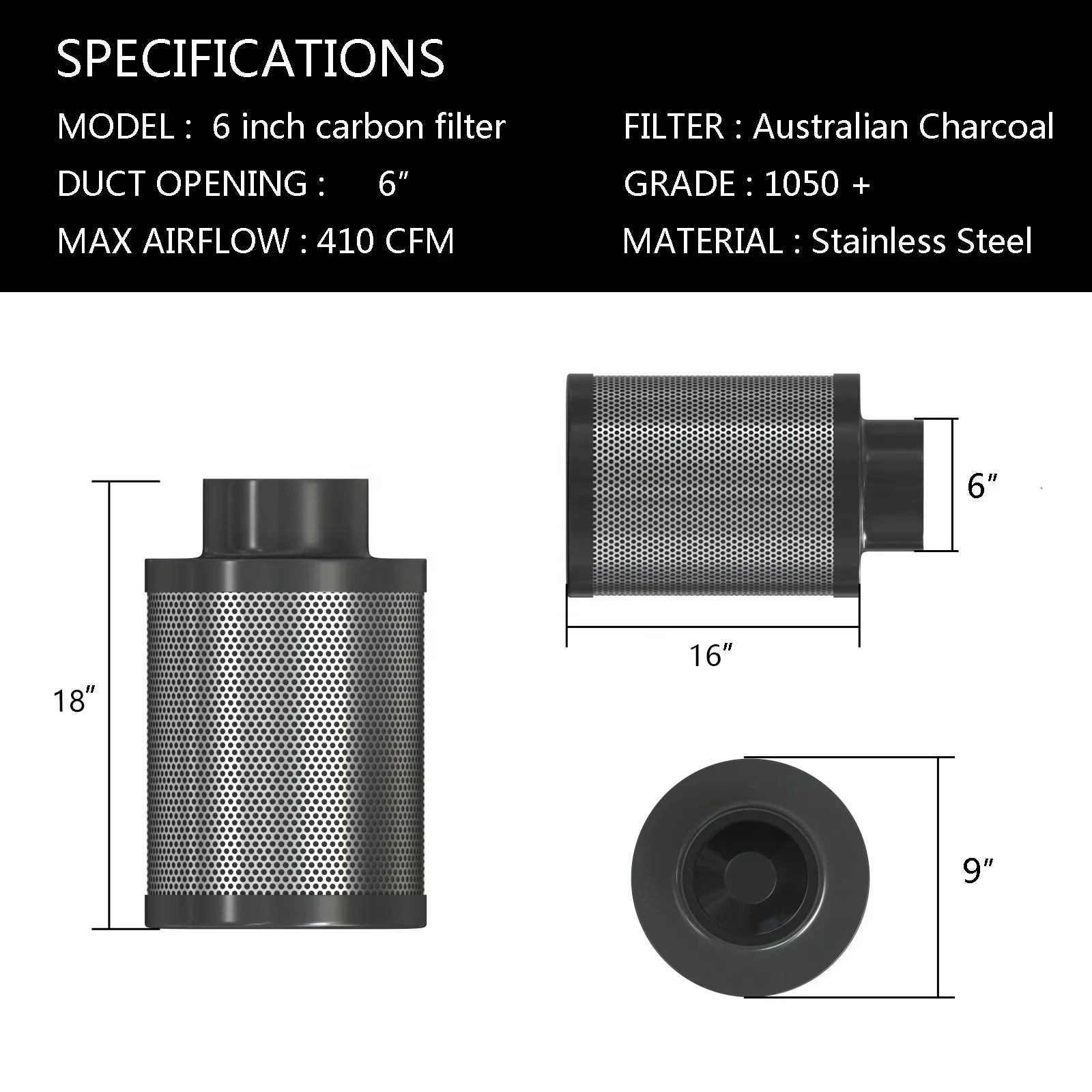 Duct Fan, 402, CFM - detail 8