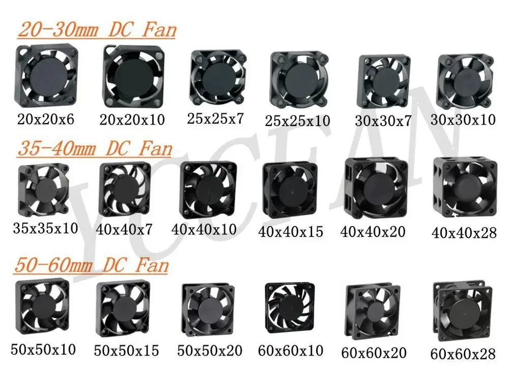 Fan, 110V, 220V, 120x120x38mm - detail 4
