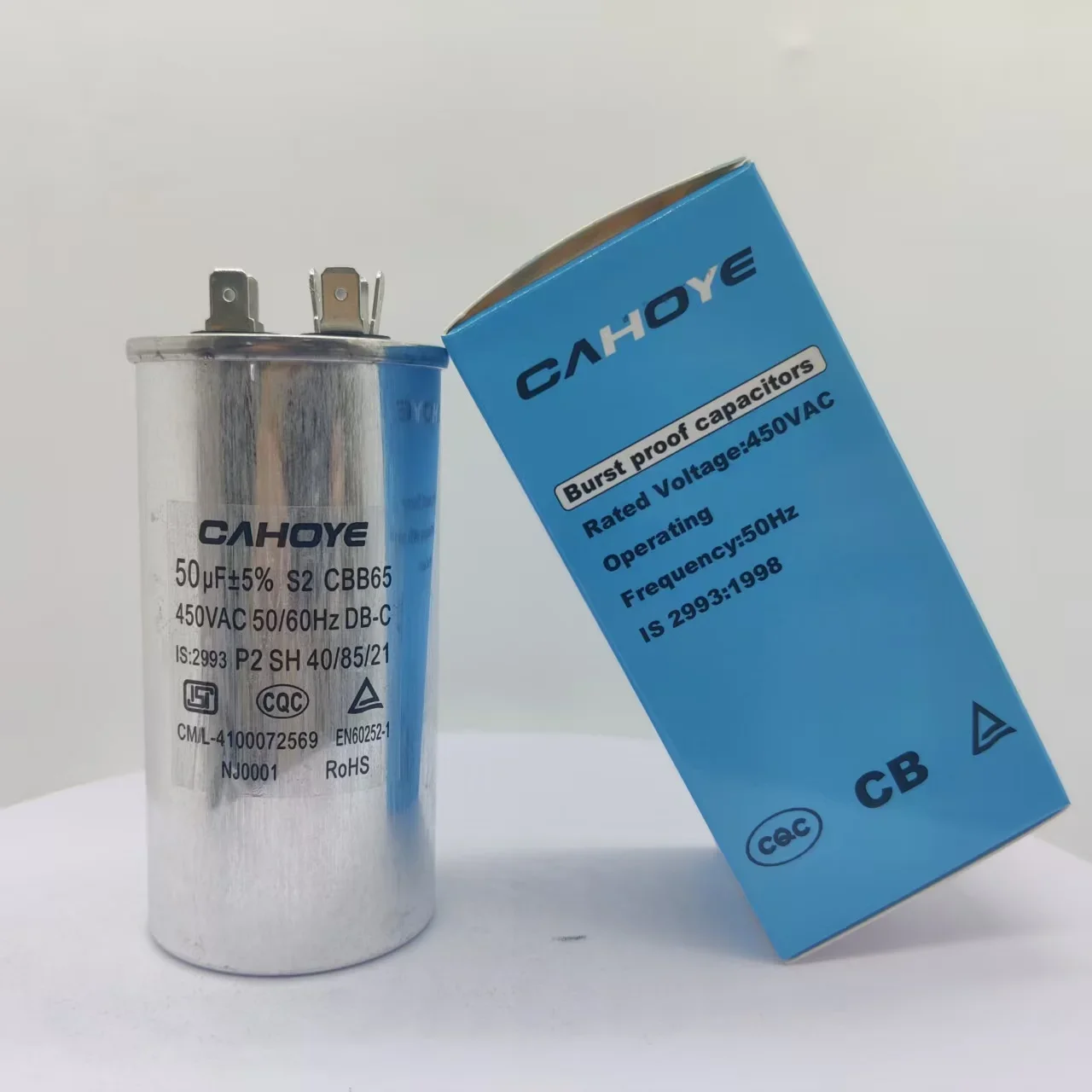 Hongye Polypropylene Film Motor, 450V, 40F, CBB65 - detail 10