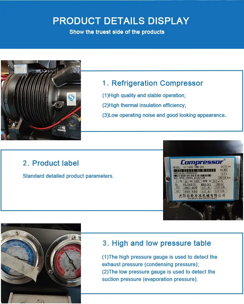 Semi Hermetic Compressor, 3HP, 10HP, 20HP, 25HP - detail 10