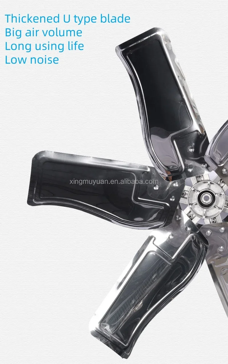 Hammer Ventilation Fan, Stainless, Steel, 1380x1380, Axial - detail 24