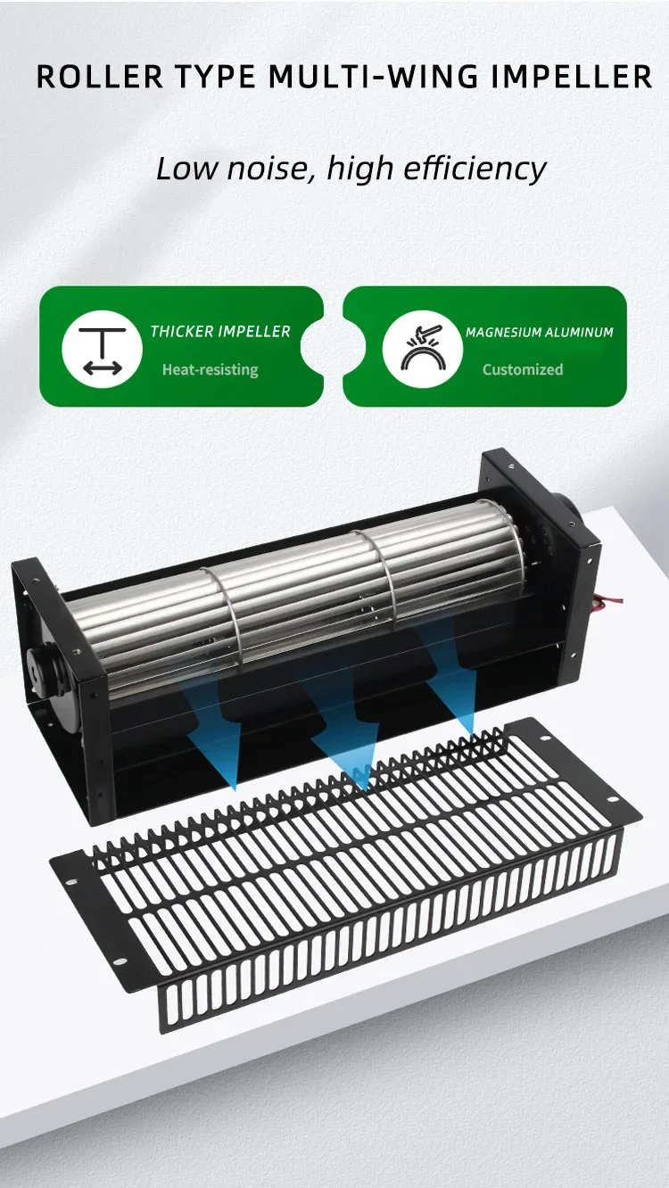 Cross Flow Fan, 220 V, Plastic - detail 4