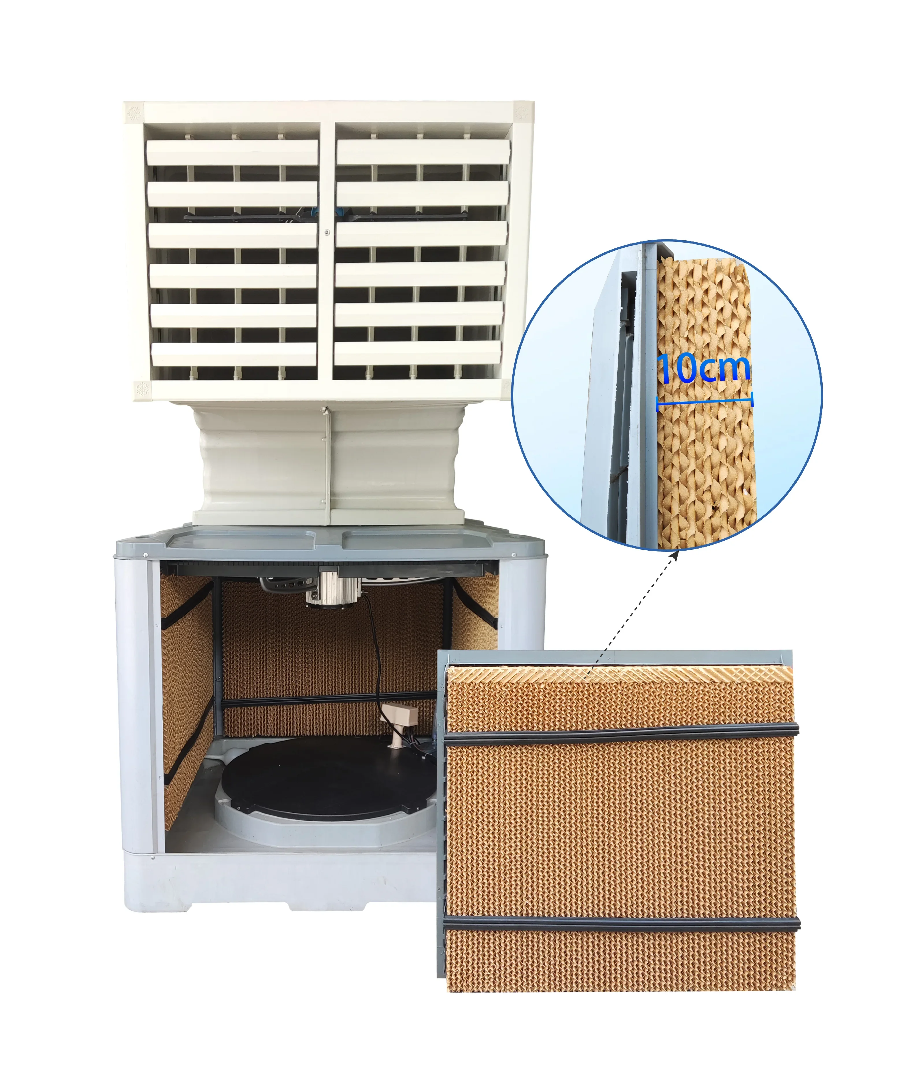 Swamp Air Cooler, 18000m3/h, Copper, Plastic - detail 20
