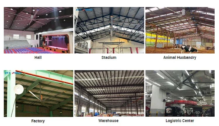Ceiling Fan, RTFAN, PMSM, HVLS - detail 28