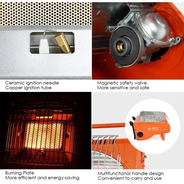Gas Water Heater, Portable, Steel, Patio Heaters - detail 6