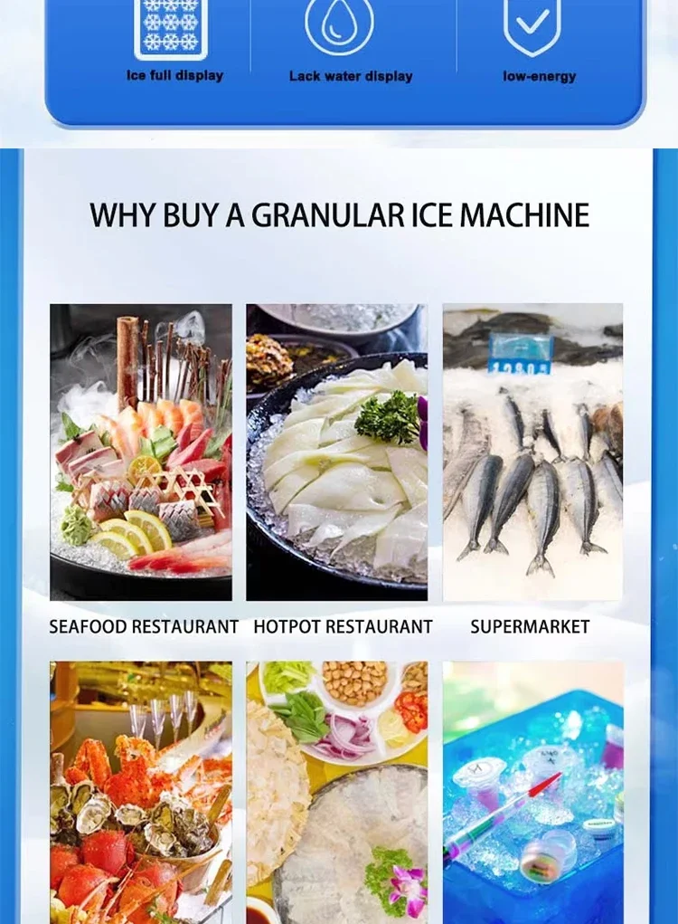 Ice Machine, 250kg/24h, 220 V, 1000 W - detail 22