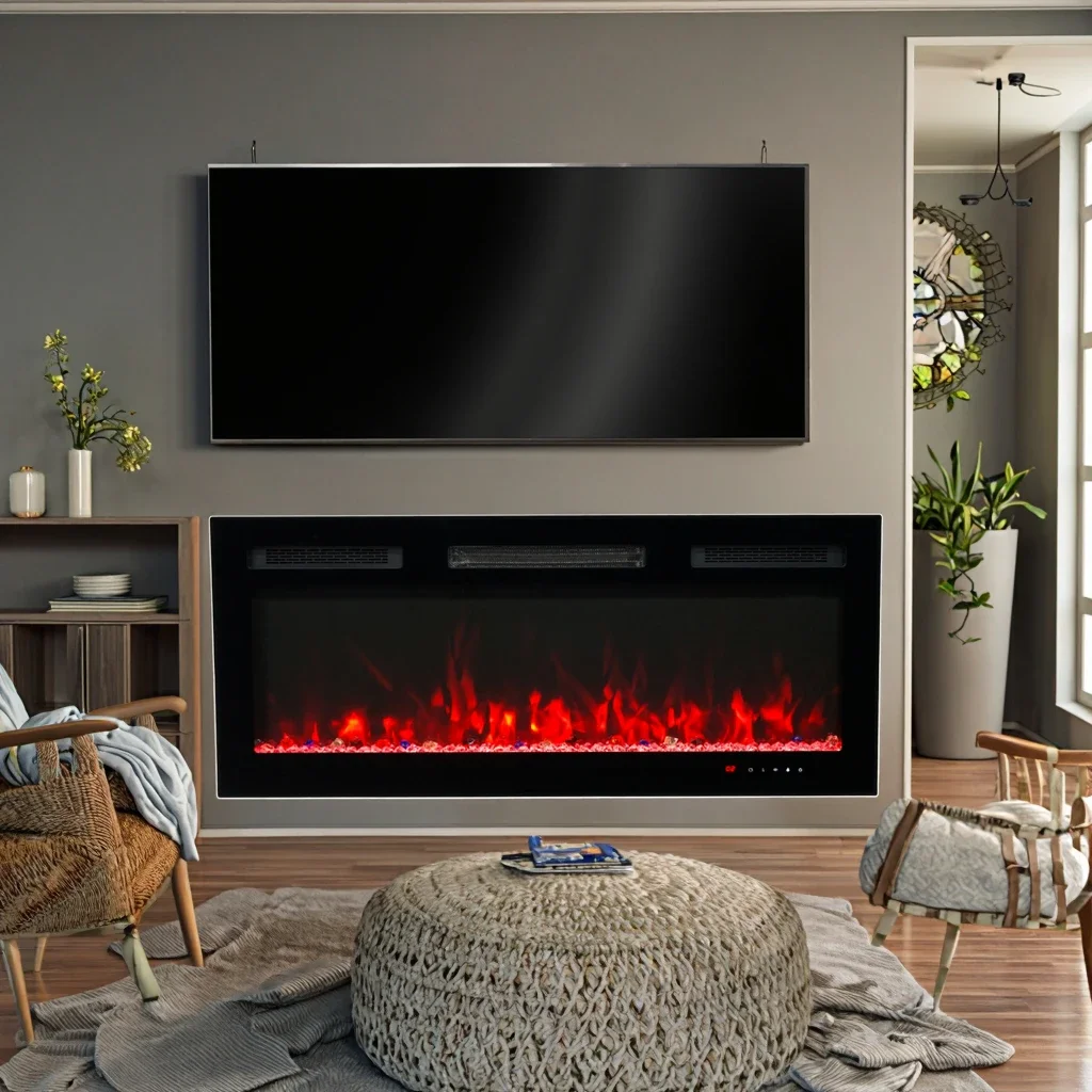 Electric Fireplace, 30-inch, Steel, Electric Fireplaces - detail 8
