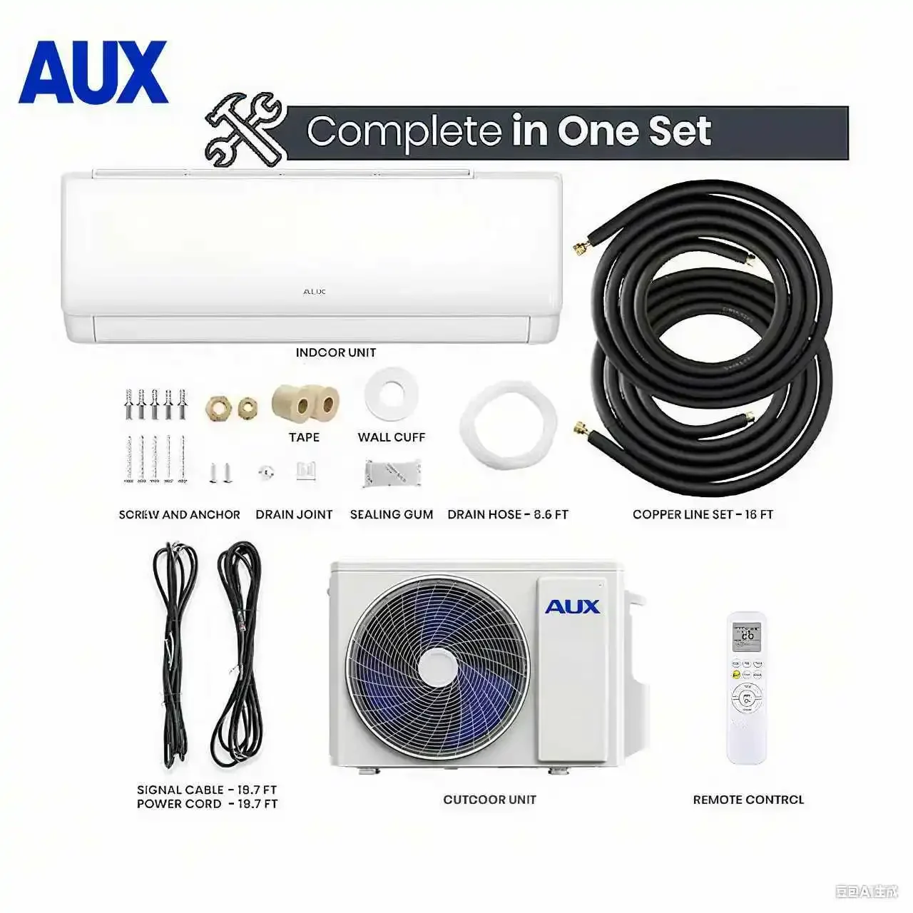 Cooling Air Conditioner, AUX, 1HP, 1.5HP, 2HP - detail 6