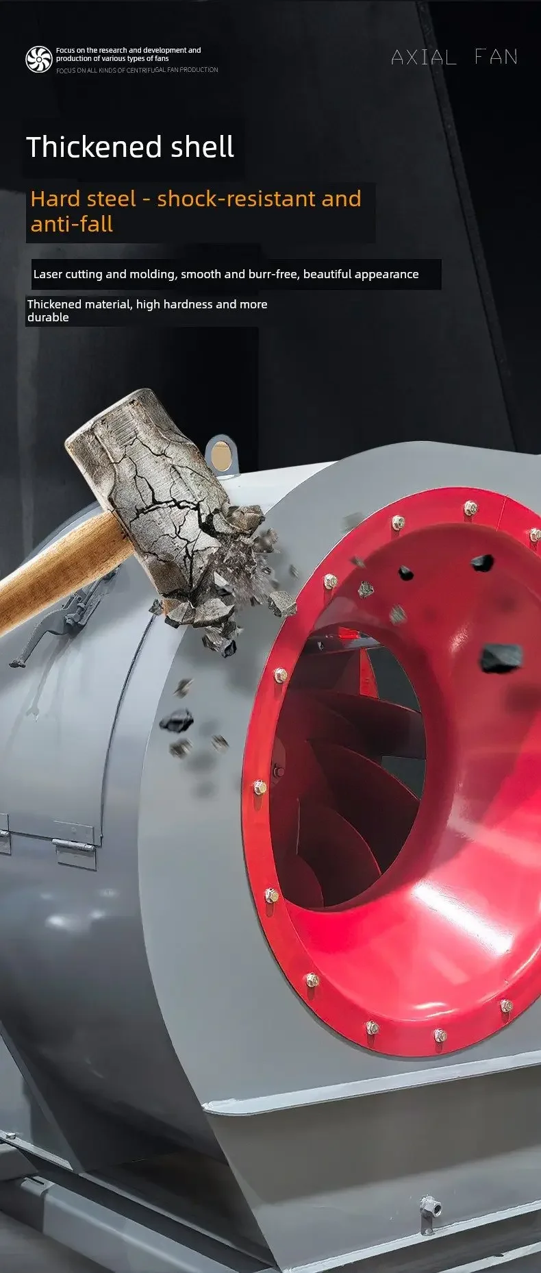 Centrifugal Fan, 4-72-6c, 380V, Explosion-Proof - detail 14