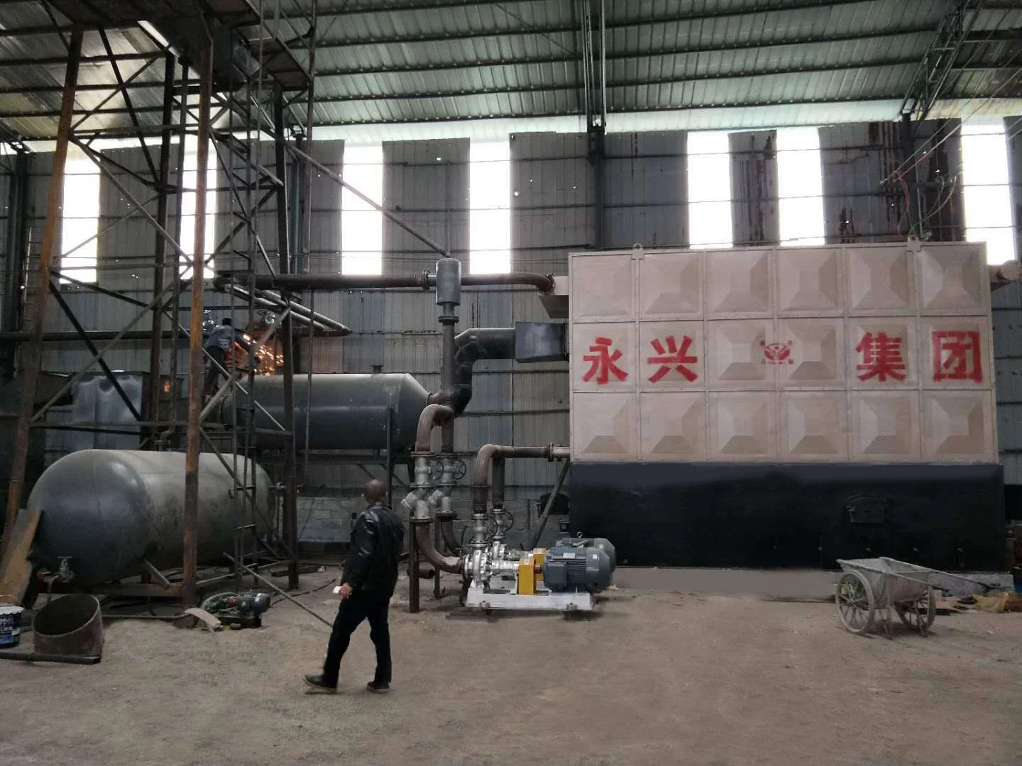 Horizontal Waste Oil Boiler, 0.5t, Carbon Steel - detail 54