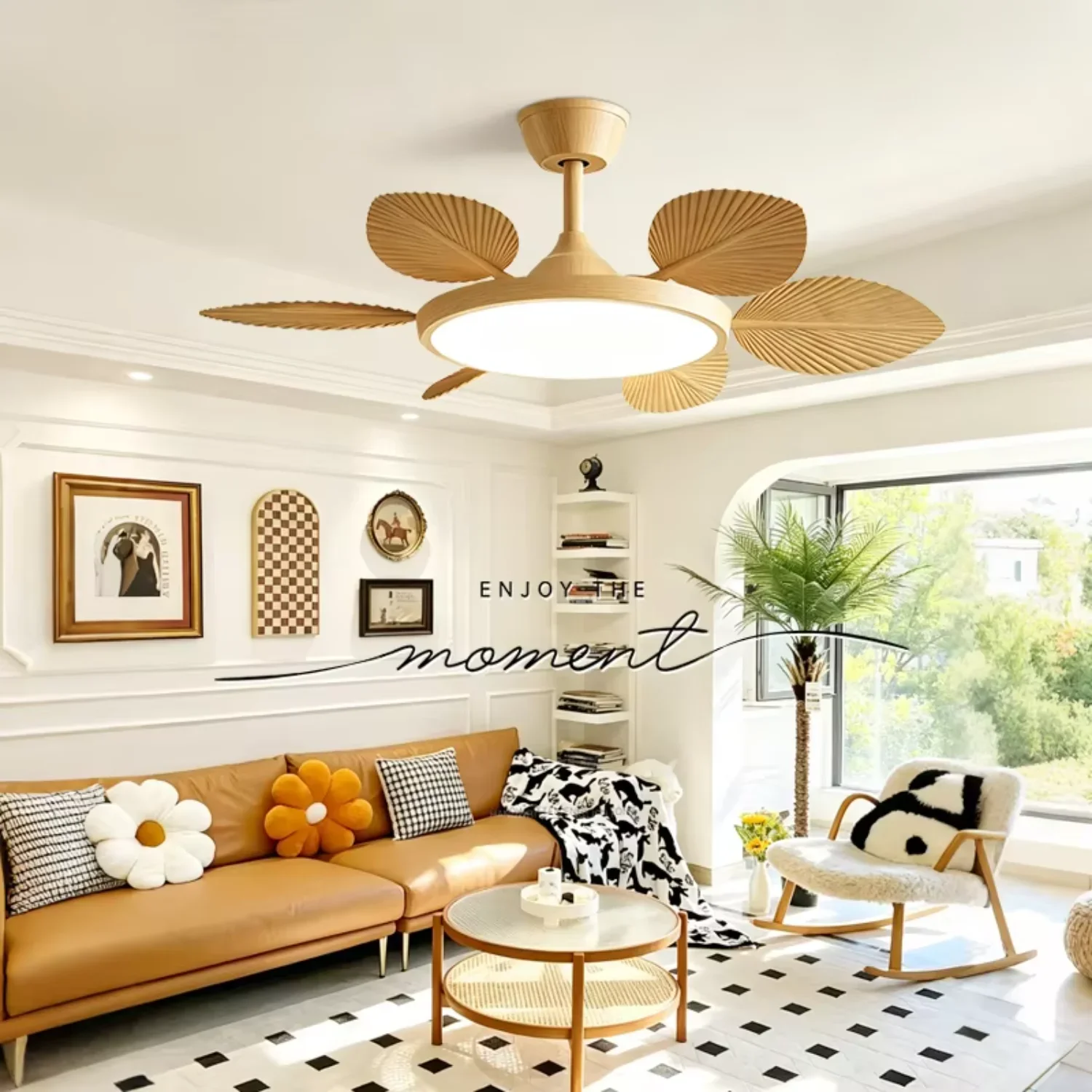 Led Ceiling Fan, 42-Inch, 6-Blade, CRI, 6-Speed - detail 4