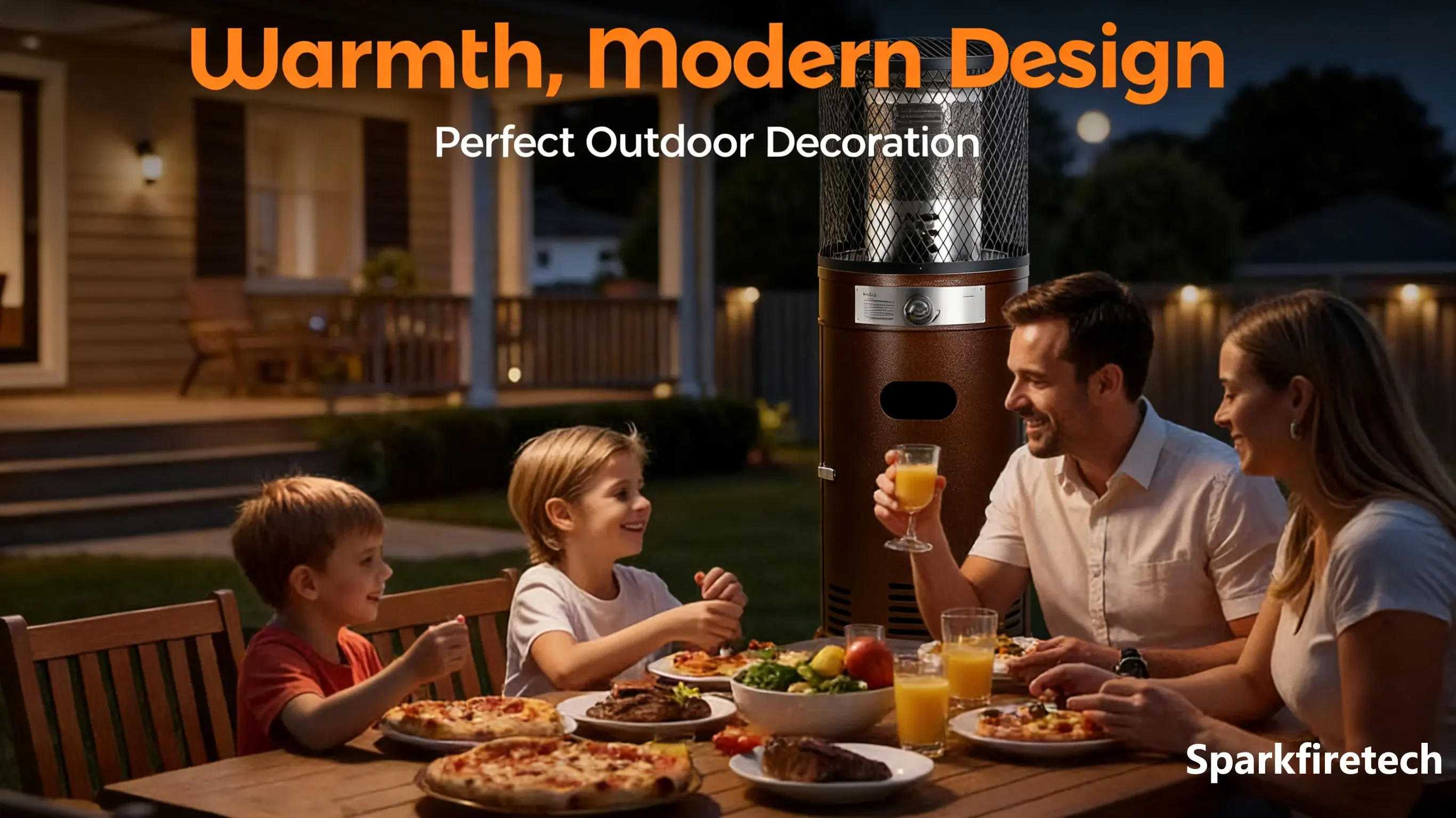 Patio Heater, Portable, Steel, 11kW - detail 18