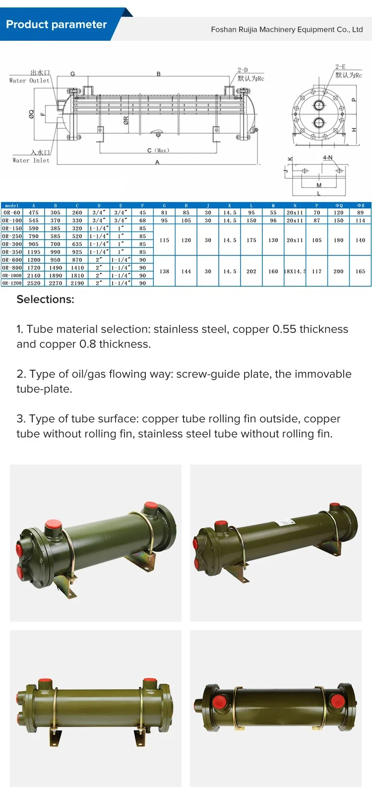Industrial Air Copper Cooler, 12 V - detail 4