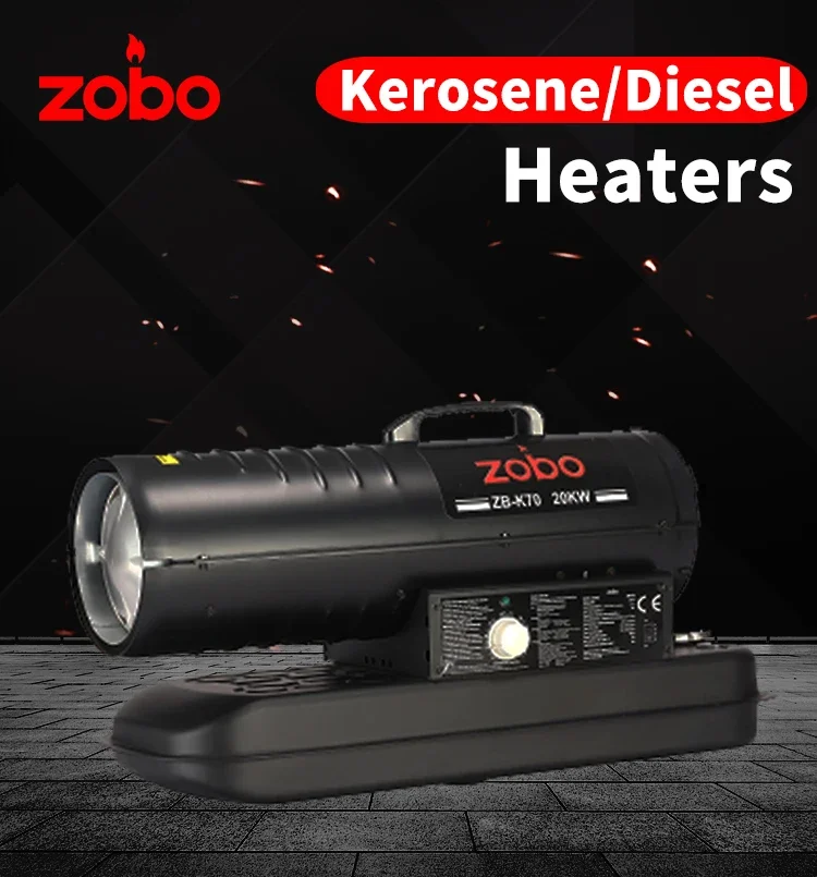 Kerosene Forced Air Heater, Portable, Electric - detail 4