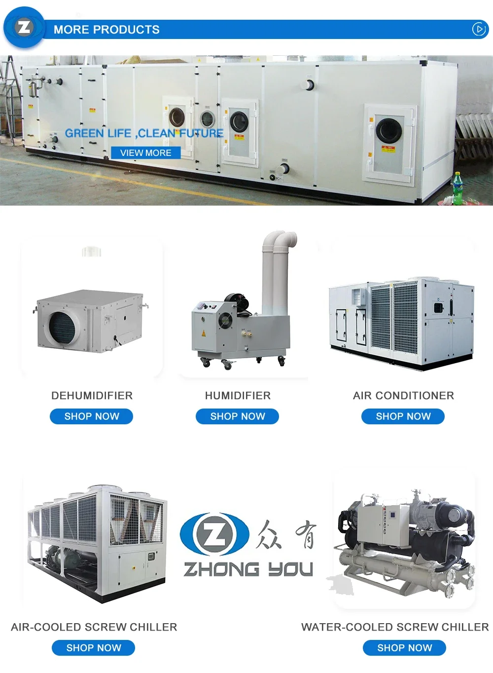 20 Ton Rooftop Air Conditioner, R-410A/R-32, Copeland, With Heating - detail 32