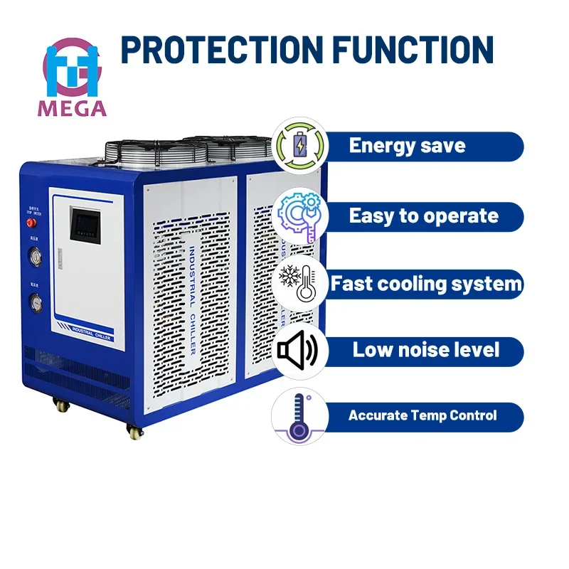 Cooled Industrial Water Chiller, R134A/R410A, 50~35C - detail 16