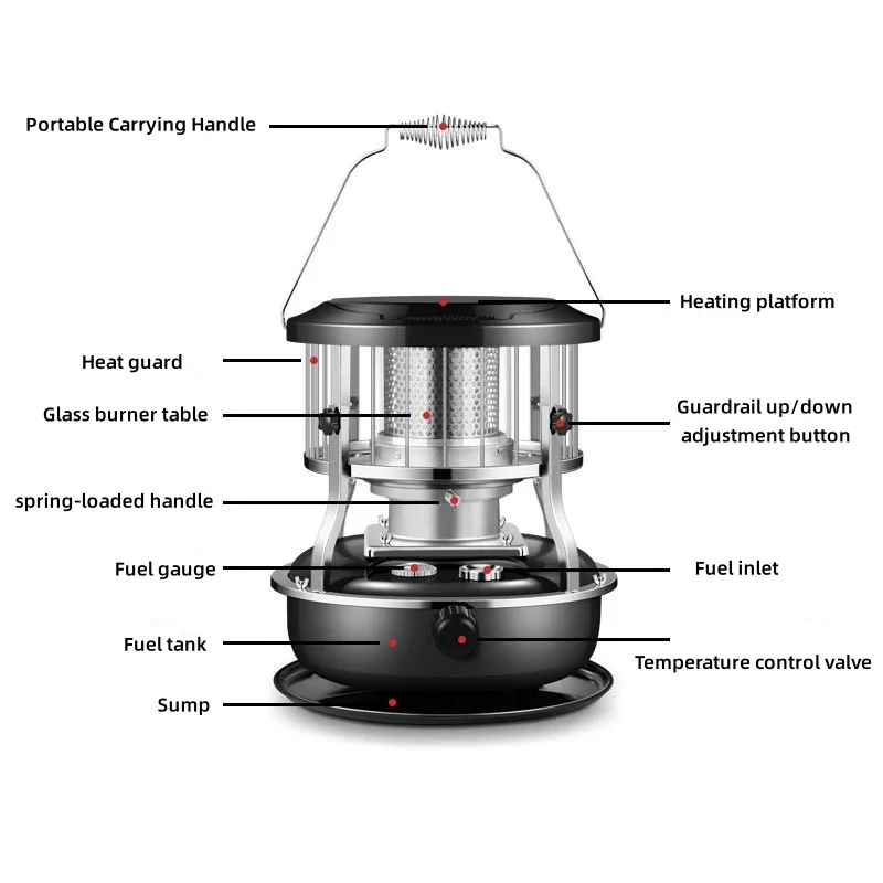 Kerosene Heater, Portable, HT001 - detail 10