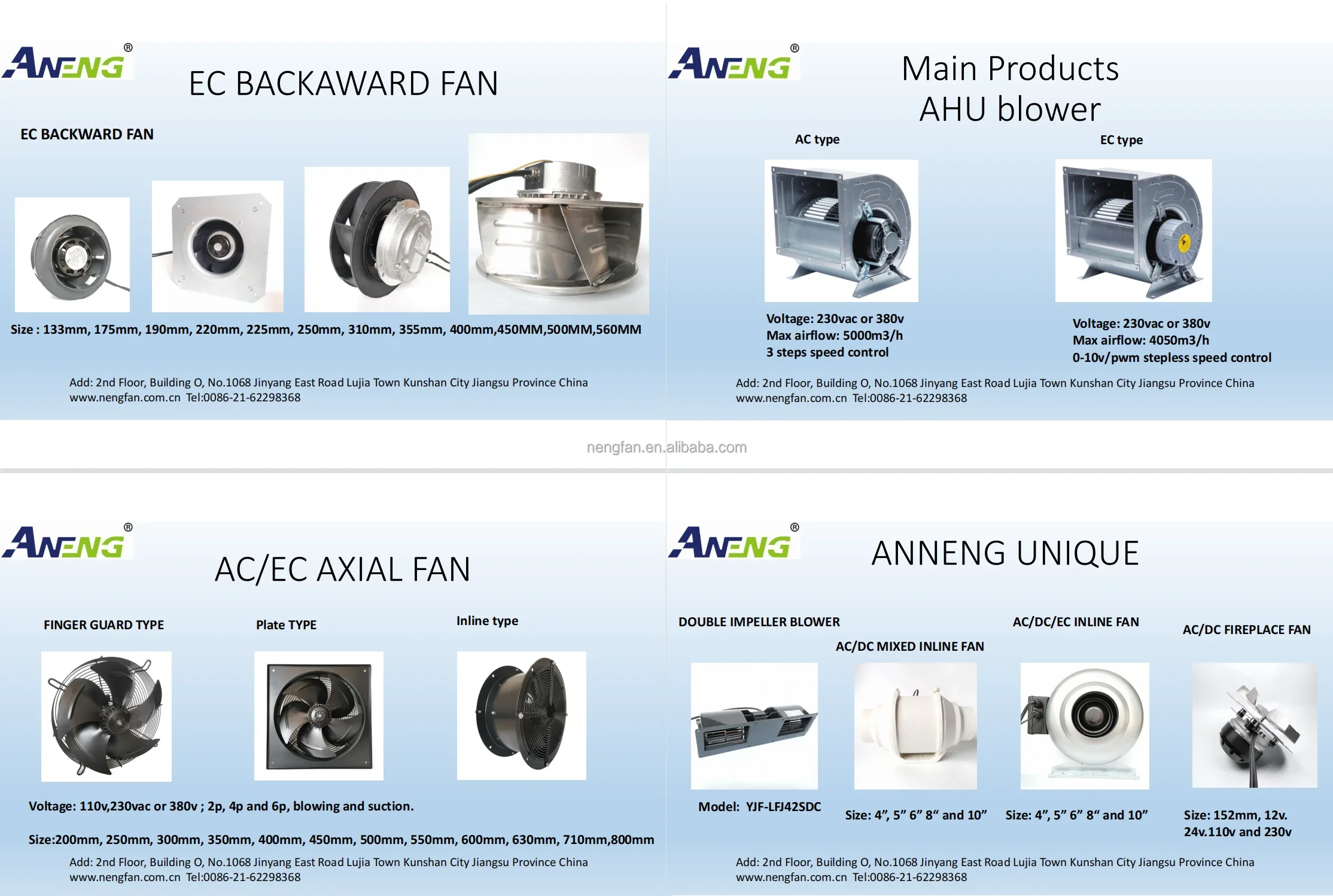 Plug Fan, 355mm, 220V/380V - detail 10