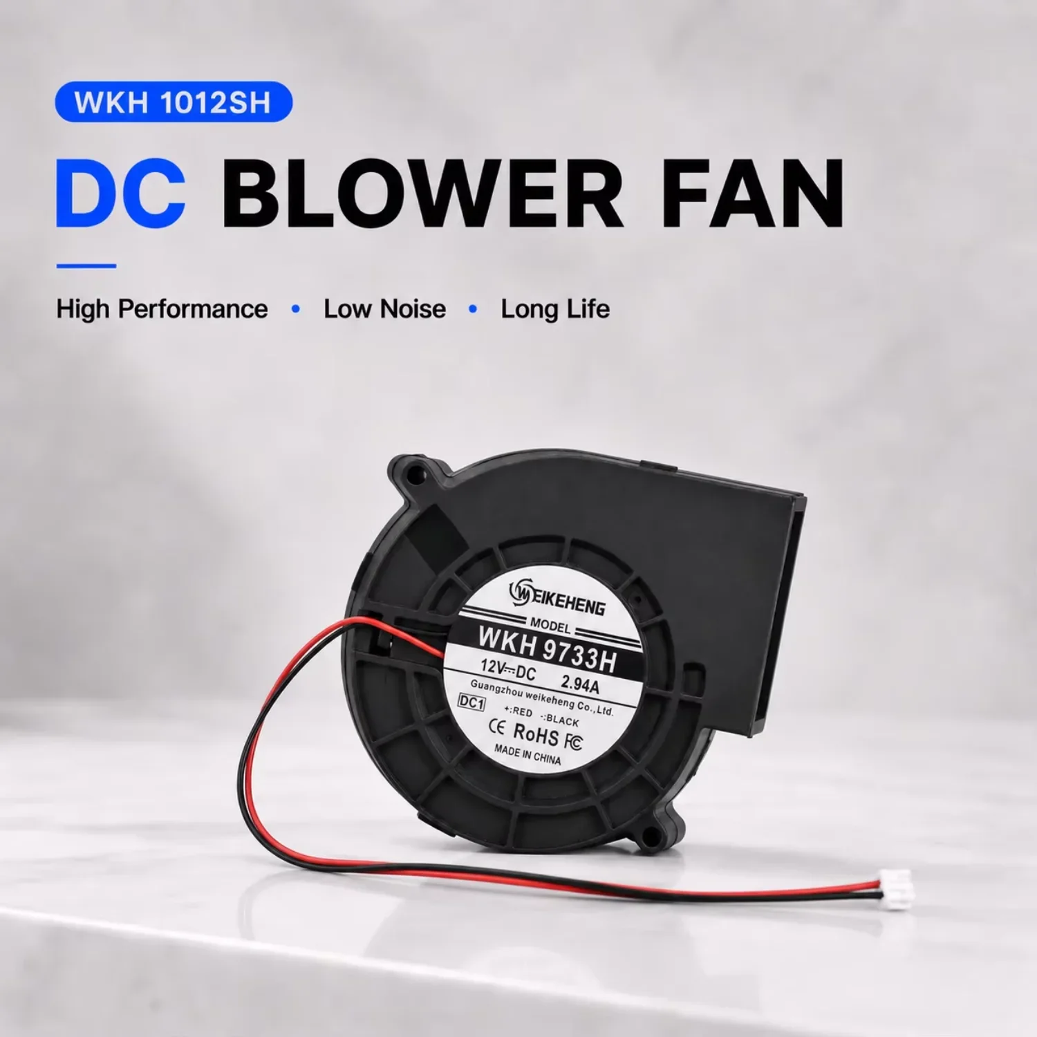 Turbine Blower, 9733, RPM, Centrifugal, 12V - detail 2