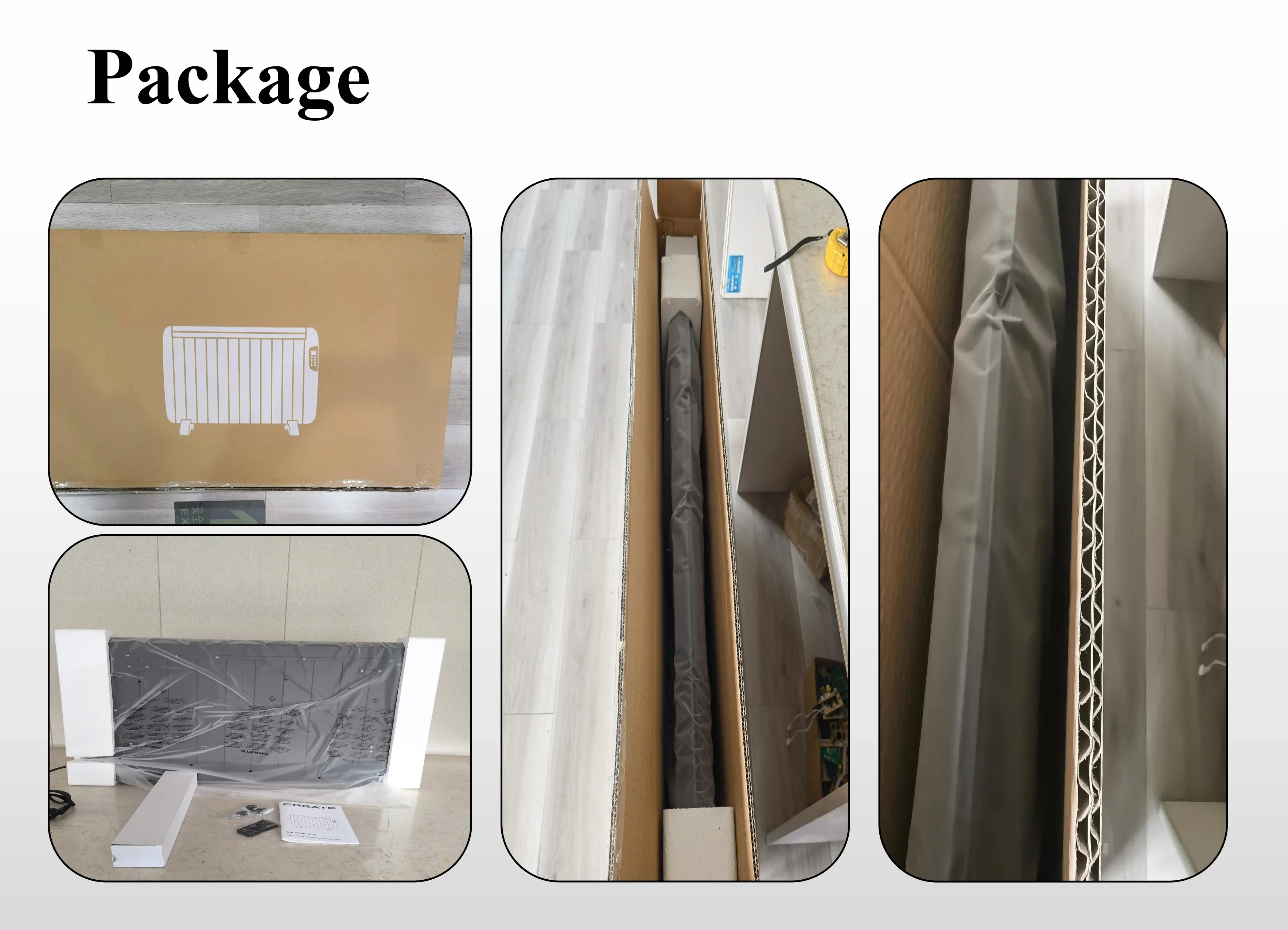 Intelligent Wifi Convector Heater, 600 W, aluminum - detail 14