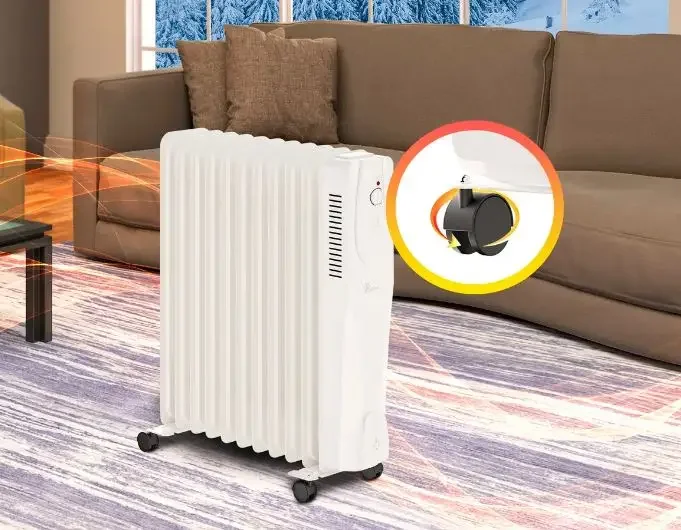 Extralink Oil Heater, 2500W, FINS, NY-25W1, 1000 - detail 6