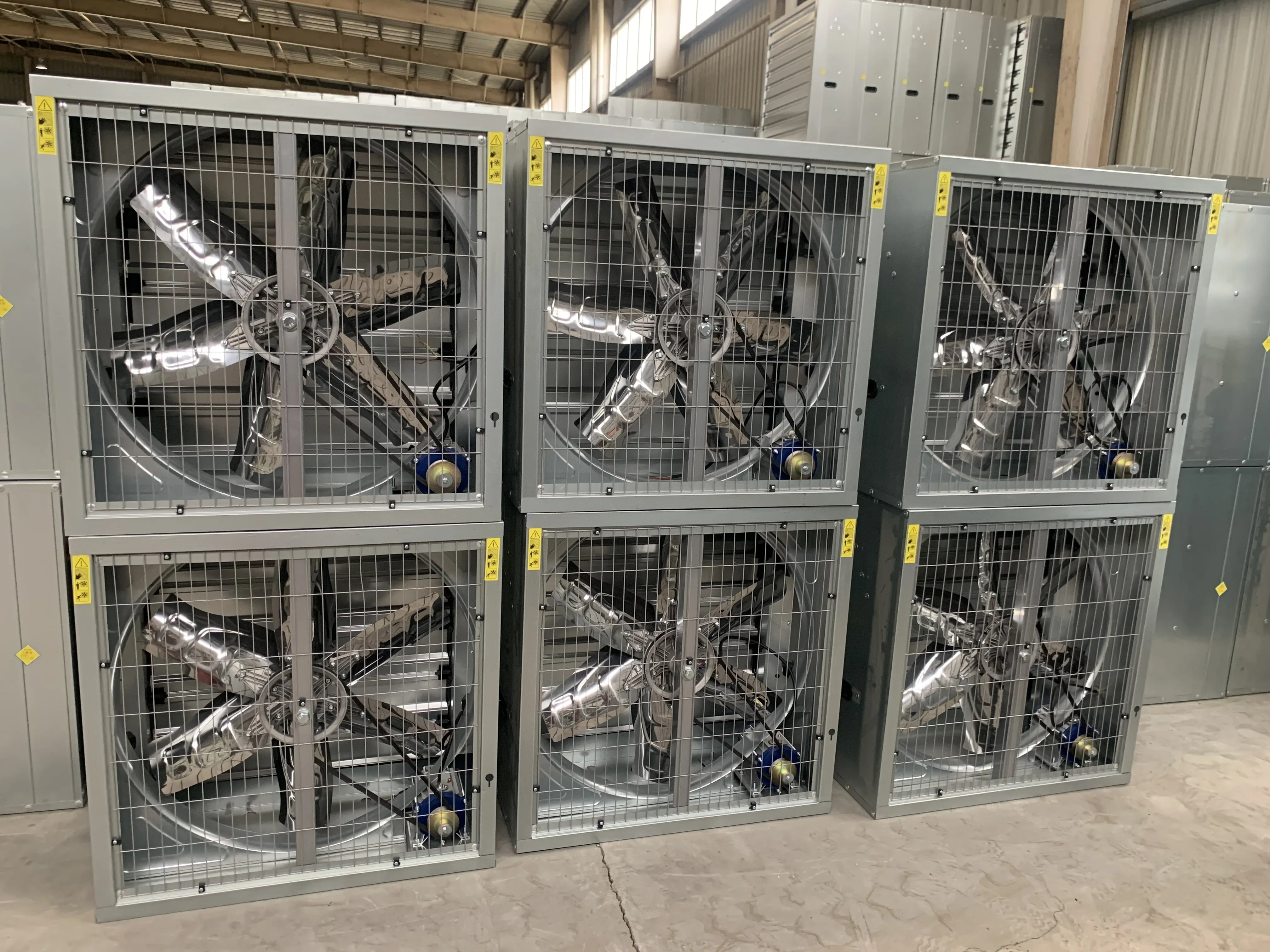 Hammer Ventilation Fan, Stainless, Steel, 1380x1380, Axial - detail 8