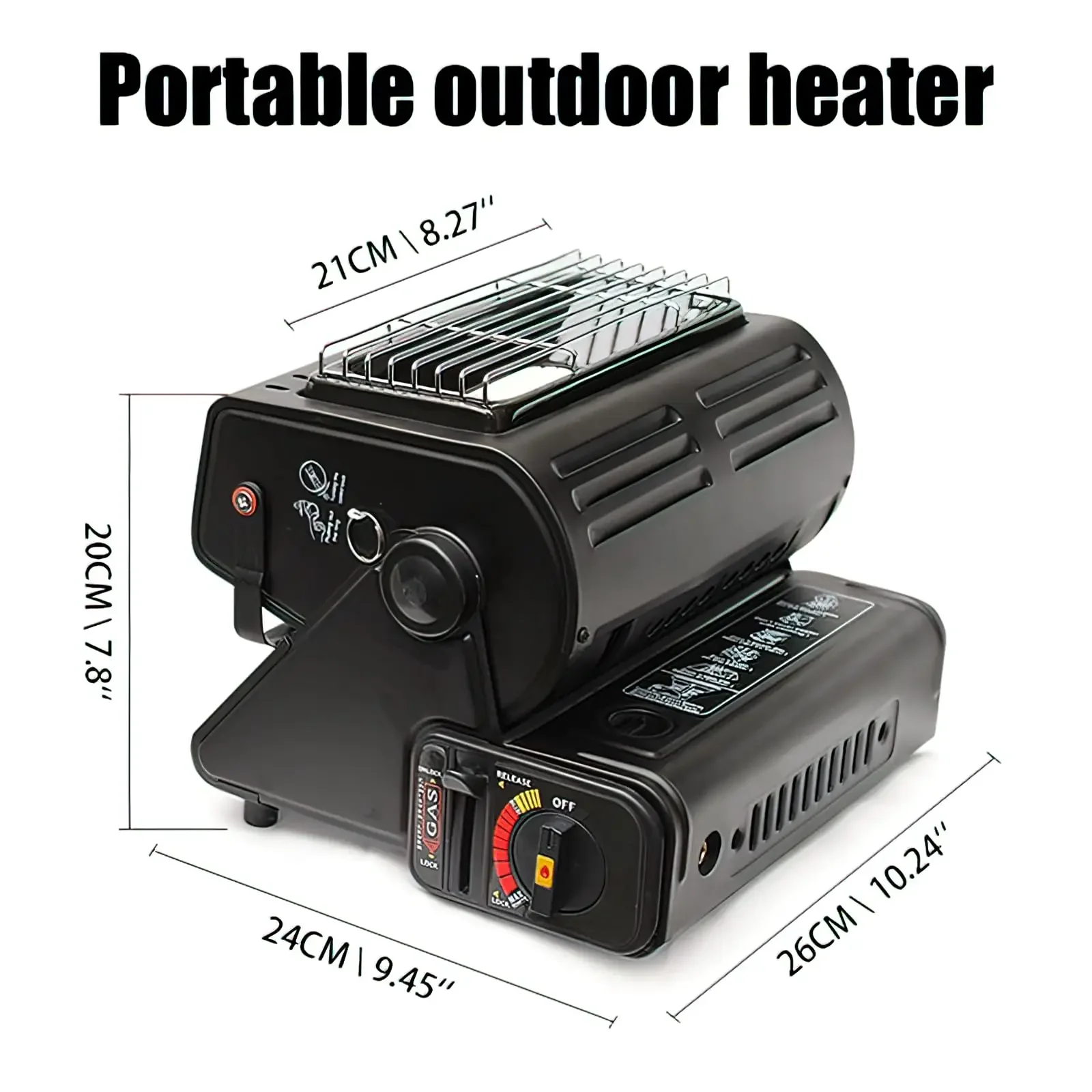 Infrared Lpgbutane Gas Stove, Portable, Steel - detail 6