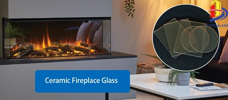 Wood Stove, Glass, Fireplace Glass - detail 2