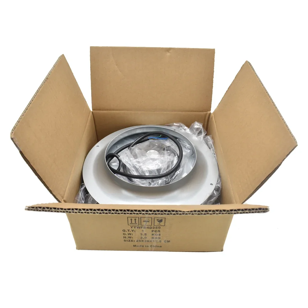 Curved Radial Centrifugal Fan, 133mm, 630mm, FFU - detail 14