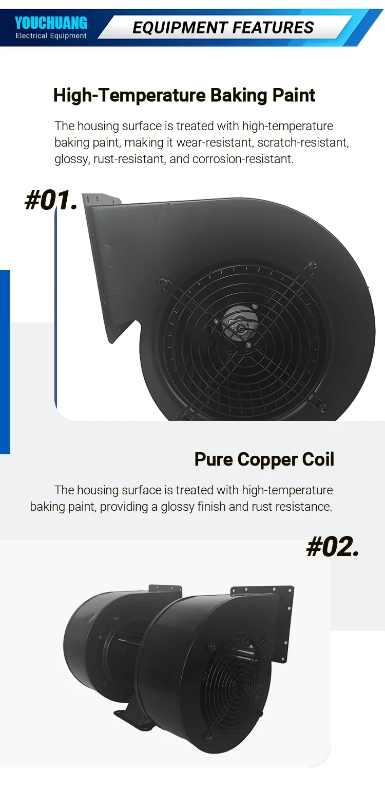 Centrifugal Fan, AC380V, 150FLJ1, Plastic - detail 12