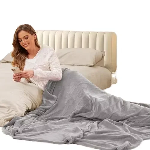 Battery Wifi Electric Blanket, 12V, Velvet - detail 12