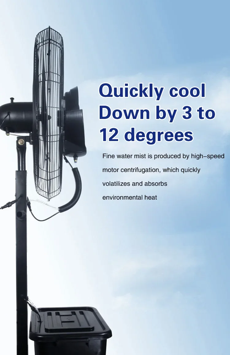 Capacity Misting Fan, 42L, 230w - detail 10