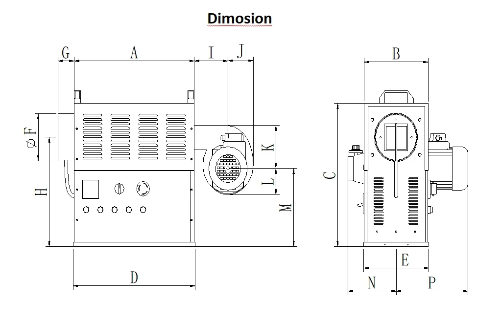 Air Blower, 15kW, PID, 380V - detail 18