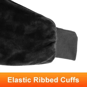Electric Wearable Hooded Blanket, USB, flannel & sherpa - detail 6